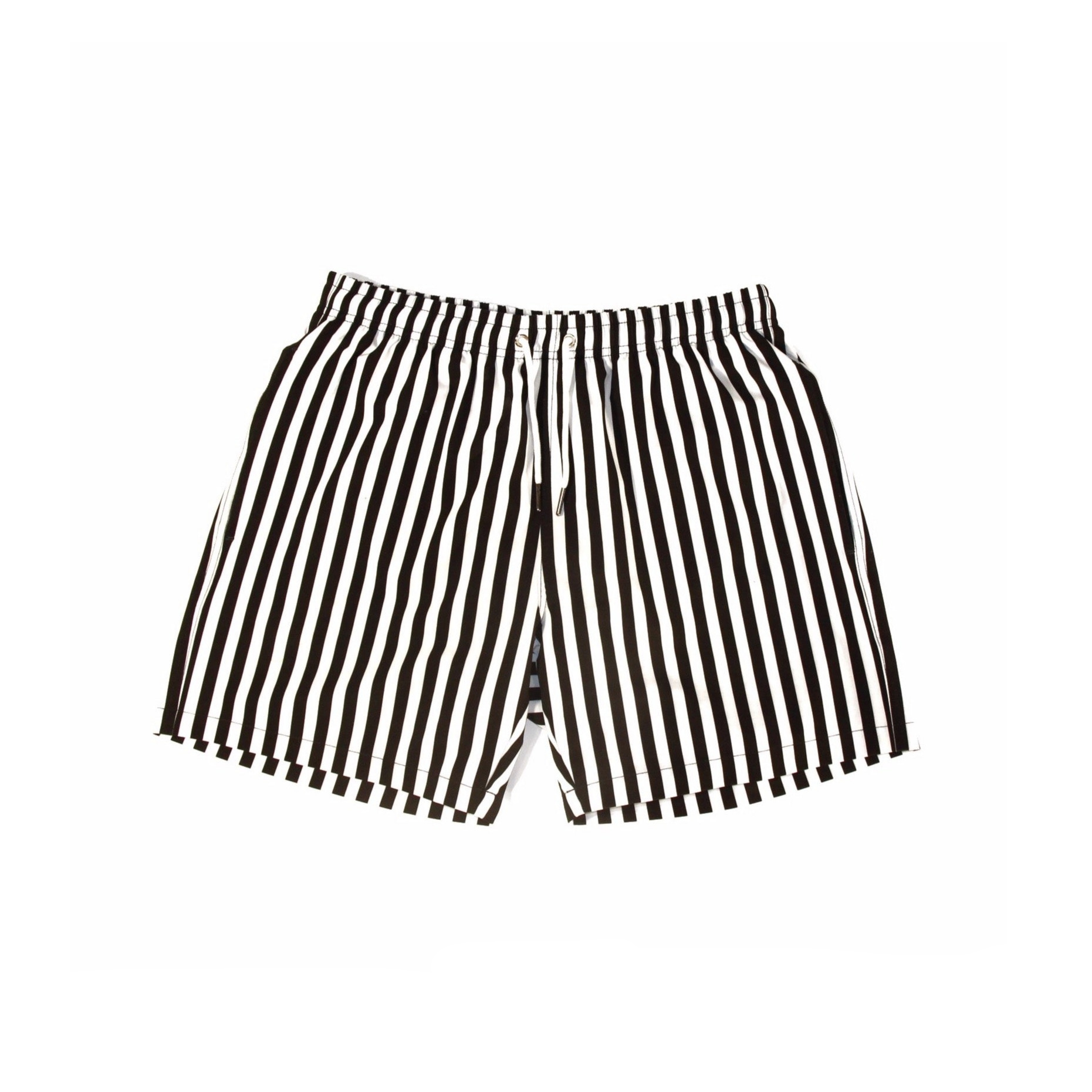 STRIPED SWIM SHORTS