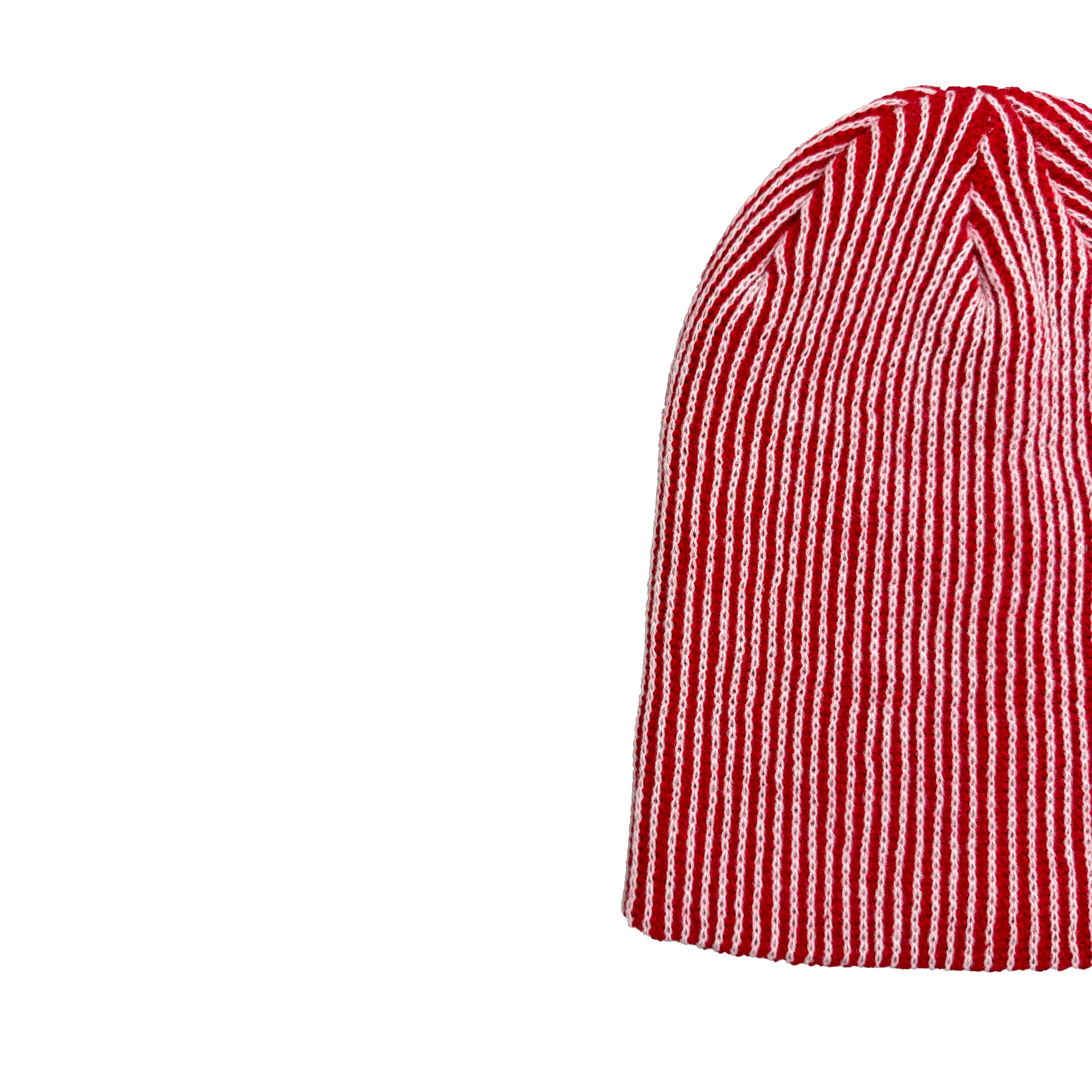 KNIT BEANIE RED